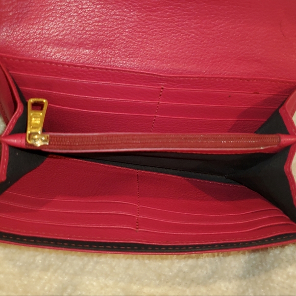 See By Chloe Wallet AUTHENTIC Red - Picture 5 of 10